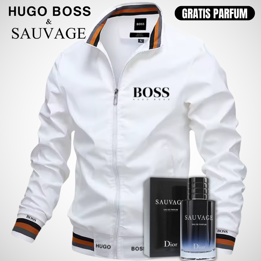 ÜBERGANGSJACKE BOSS + GRATIS PARFUM